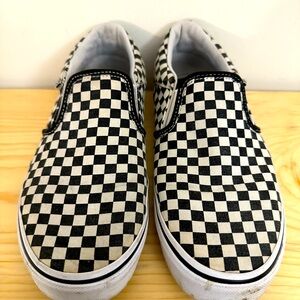 Classic Slip-On Checkerboard Vans